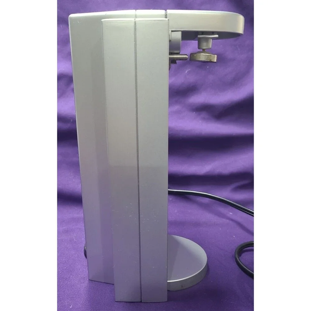 Cuisinart CCO-40BC Electric Can Opener Brushed Chrome Tested Works Clean